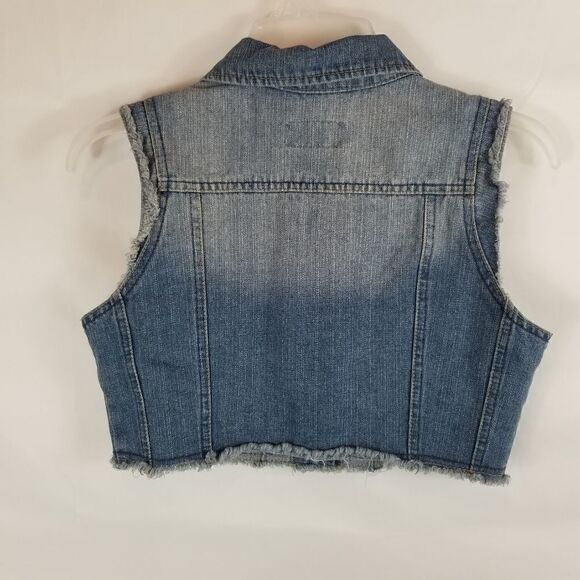 Little girl jean vest. Size M. Ci Sono Collection. - Picture 5 of 8
